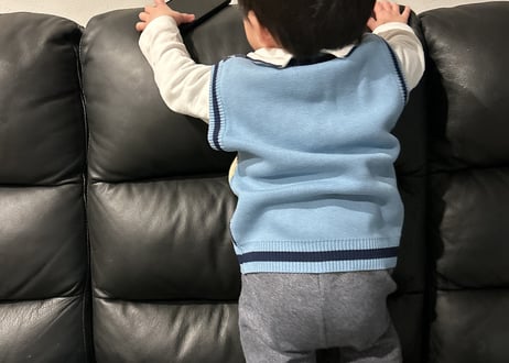 菱形cottonベスト80〜120
