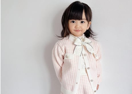 レースリボンニットセットアップ🎀90〜130