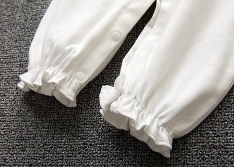 ホワイトロイヤルcottonロンパース🤍新生児〜80🤍