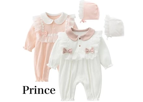 リボンレースロンパース🎀(春夏秋)59〜80
