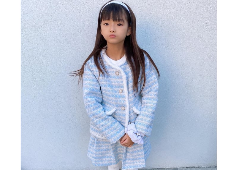 ツイードロイヤルブルーセットアップ🩵90〜140 | Prince