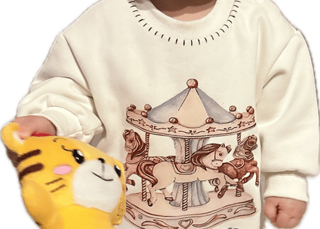 メリーゴーランドロンパース＆トレーナー🎠