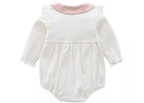リボンレースロンパース🎀各種59〜80(春夏秋)