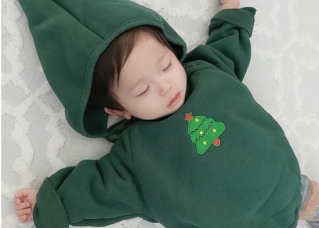 Xmas3カラーロンパース🎄66〜90一部即納
