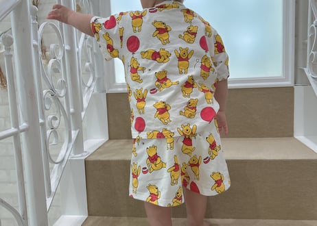 プーさんテイシャツ&パンツ73〜130