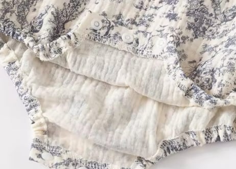 トワルドジュイcottonロンパース59〜90帽子付き✴︎