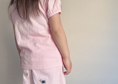 わんちゃん刺繍ポロセットアップ80〜140
