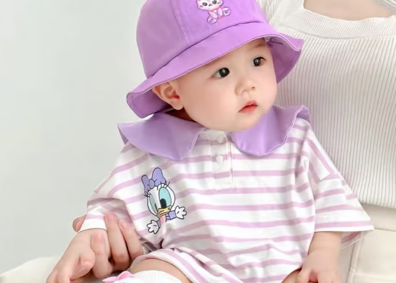 ドナルドデイジーセーラーロンパース[半袖］66〜100 | Prince