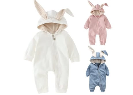 うさちゃんパーカーロンパース59〜90