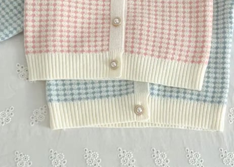 レースリボンニットセットアップ🎀90〜130