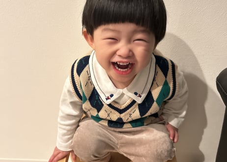 菱形cottonベスト80〜120