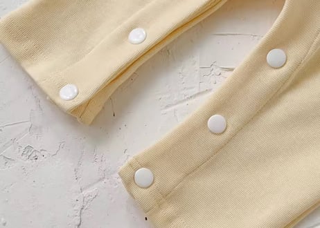 イエローフラワー刺繍ロンパース59〜90
