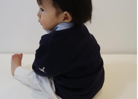 刺繍マリンカーディガン⛵️80〜120