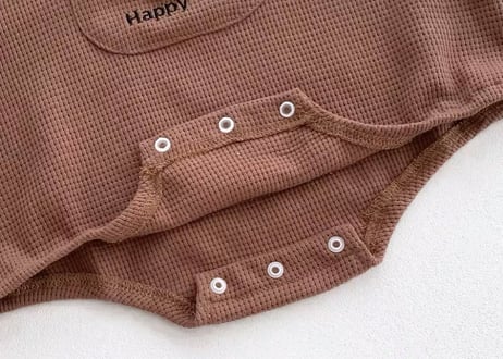 ダルマオール風ワッペンベアロンパース66〜90🧸
