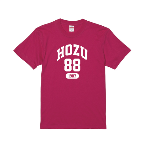 【受注】背番号&背ネーム カレッジロゴTシャツ