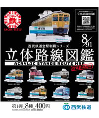 立体路線図鑑 第1弾（全8種）