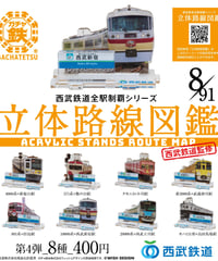 立体路線図鑑 第4弾（全8種）