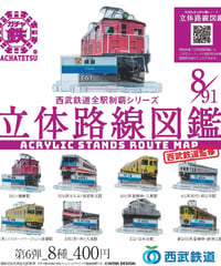 立体路線図鑑第6弾（全8種）