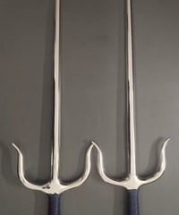 黒檀製】八角ヌンチャク | Achermade｜沖縄発 釵(サイ)｜空手古