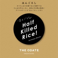 はんごろし 缶バッジ（黒）