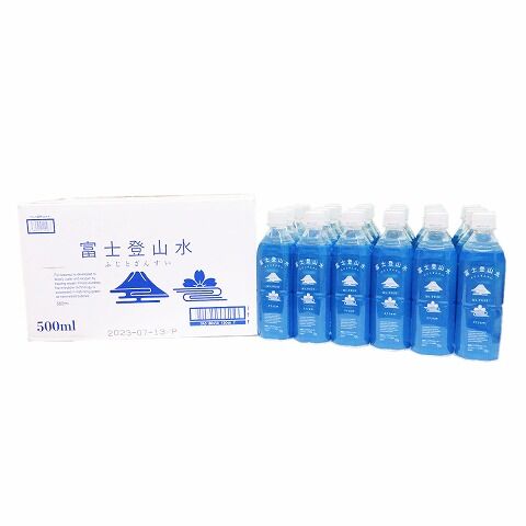 富士登山水 500ml × 24本 | 4254 BEVERAGE