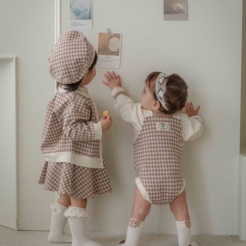 ウォーリーチェックシリーズ【カーディガン/サロペット/スカート