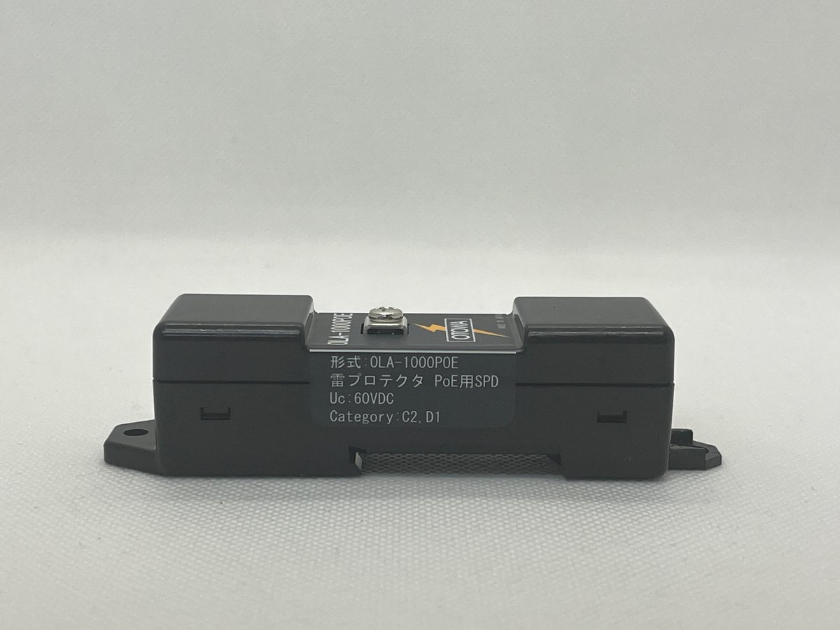 【雷サージ】OTOWA OLA-1000POE PoE用SPD　10個まとめ売り 販売終了】 OLA-1000POE (音羽電機工業製)｜LAN用SPD｜雷プロテクター