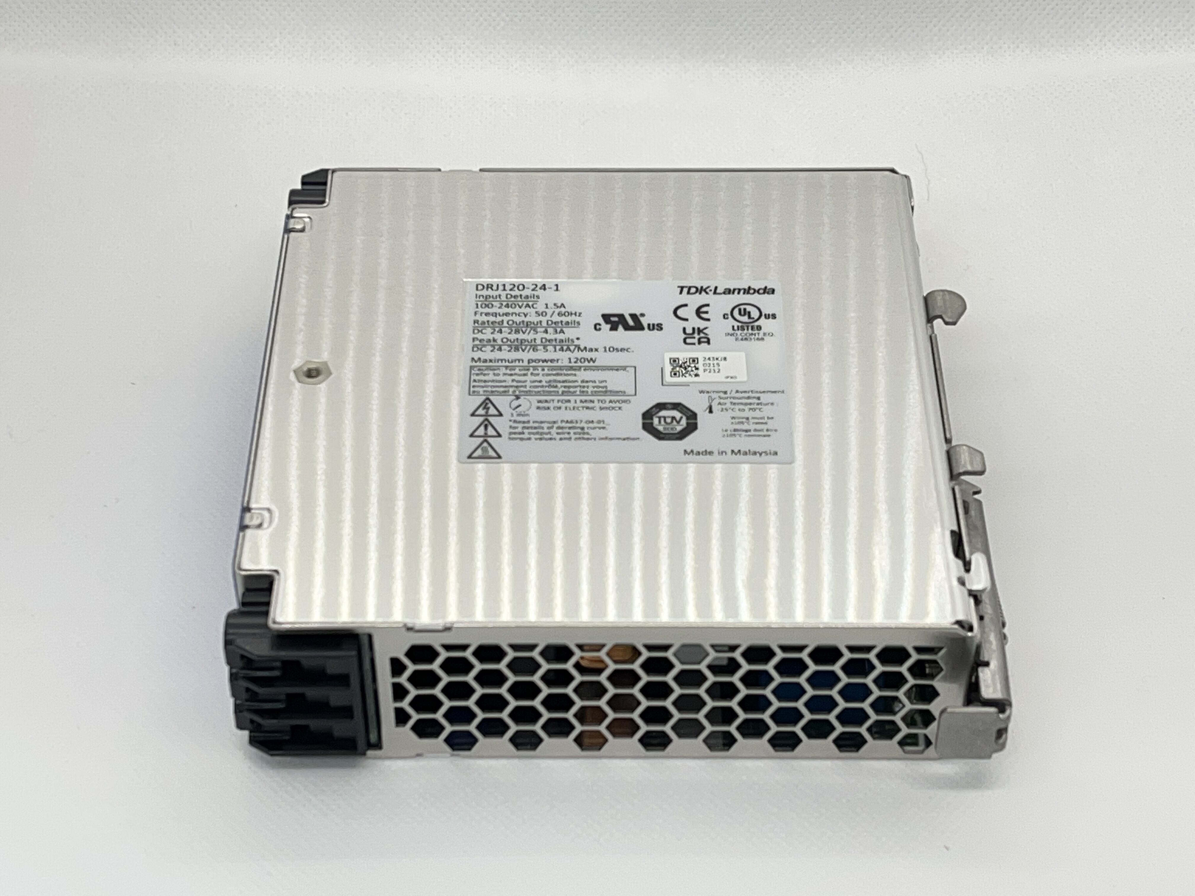 DRJ120-24-1 | TDKラムダ製 | ACDC電源 | DINレール電源 | 120