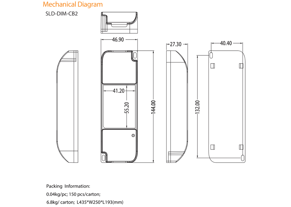 Casambi調光モジュール SLD-DIM-CB2 2ch カサンビ調光 LED調光 Cas