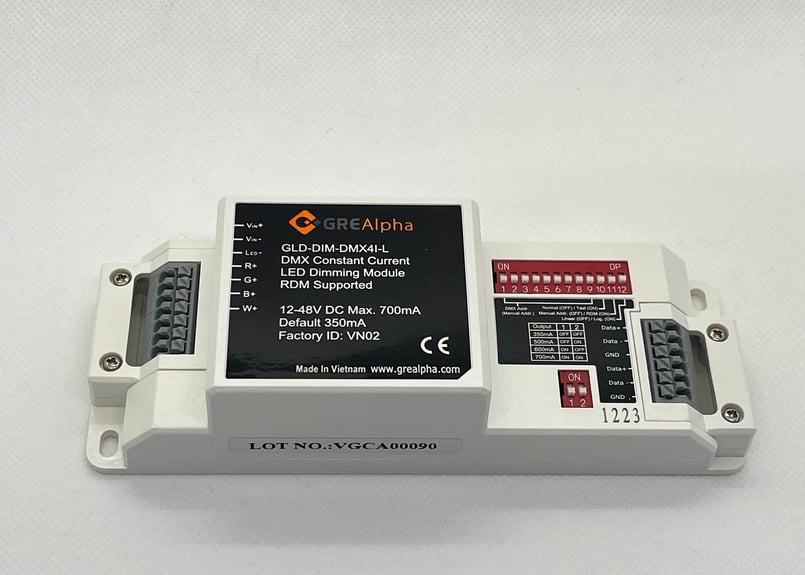 DMX調光用 DMX-CC モジュール GLD-DIM-DMX4I-L -H 定電流 RGBW