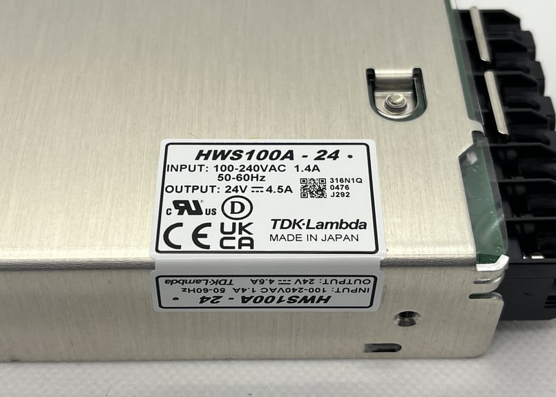TDK-Lambda HWS600-24 電源ユニット HWS600-24 : 詳細情報 | 電源/電子負荷 - AC入力電源（AC-DCコンバータ