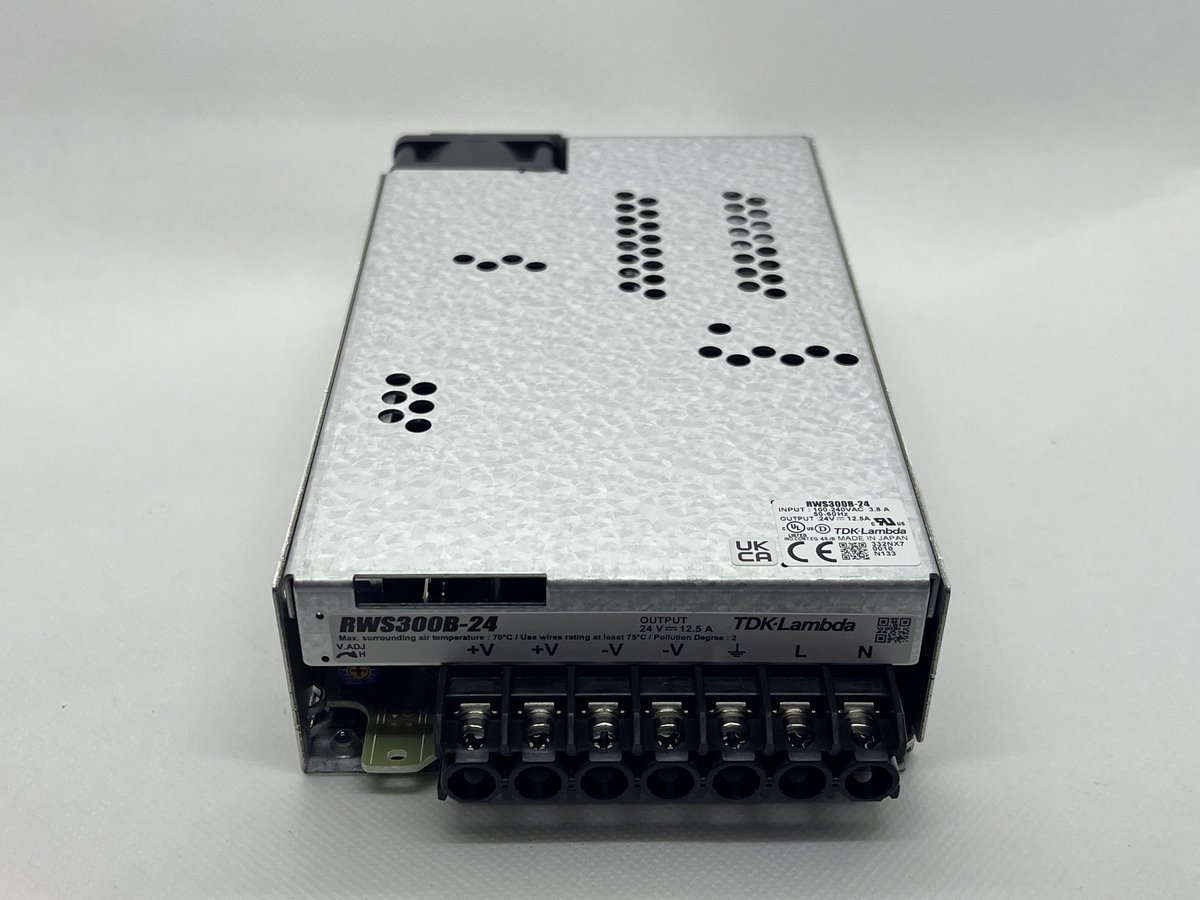 ACDC電源 300W24V RWS300B-24 TDKラムダ ユニット電源 組込電源 |