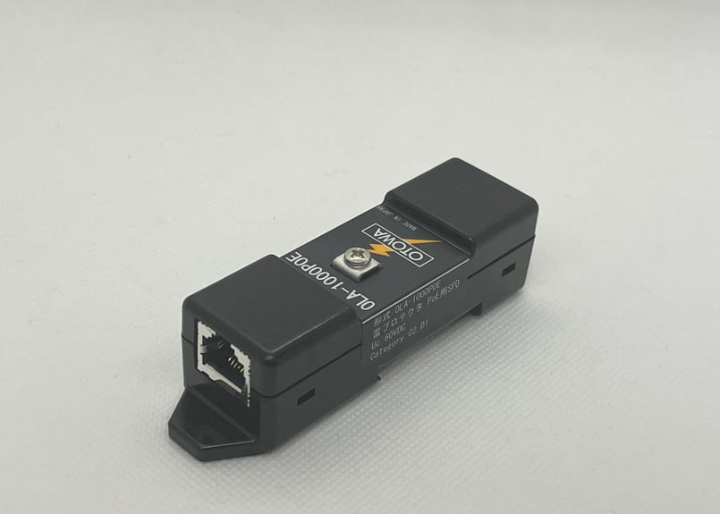 販売終了】 OLA-1000POE (音羽電機工業製)｜LAN用SPD｜雷プロテクター