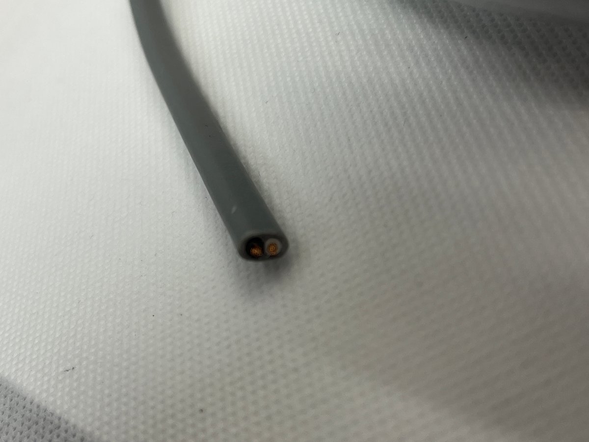 ケーブル切り売り】VCTFK0.75㎟・2芯 (富士電線工業製)｜VCTFKケーブル