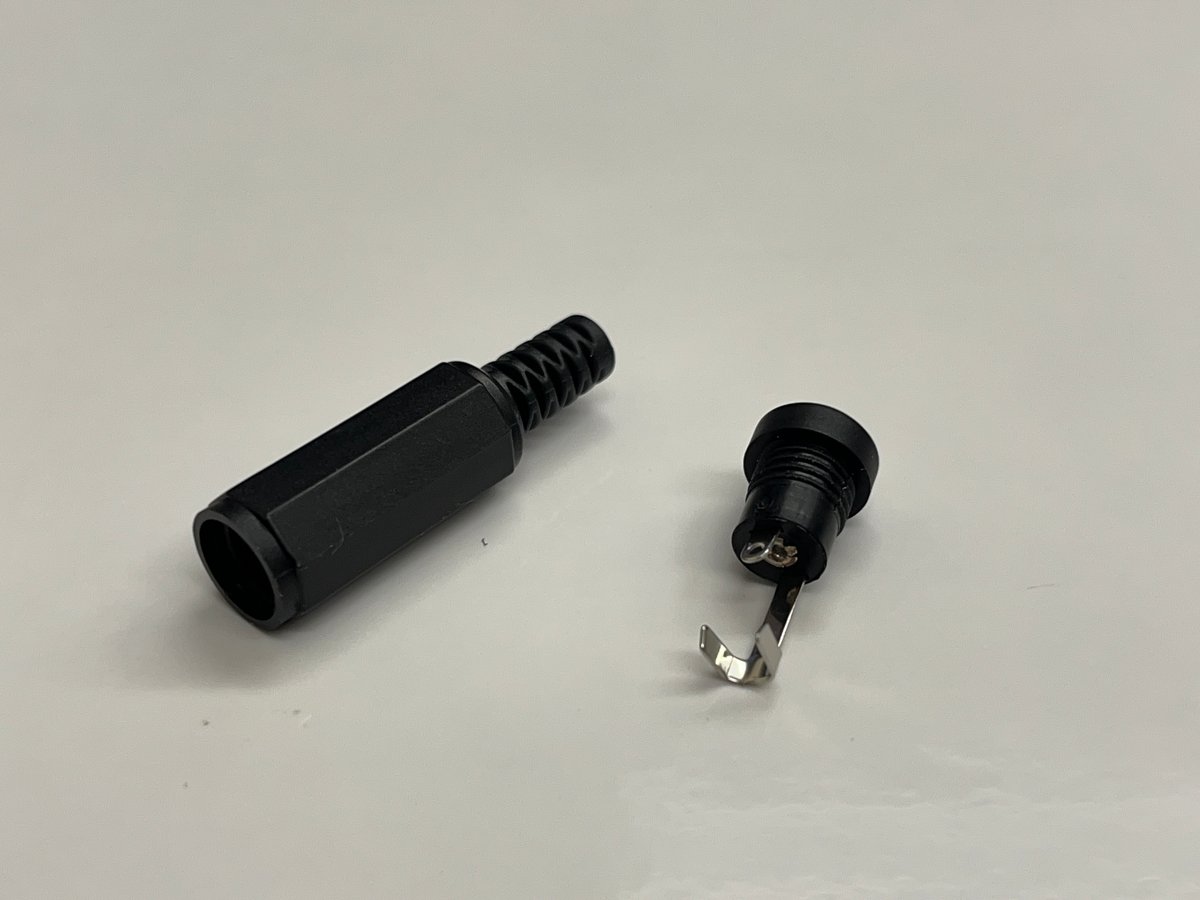 DCジャック φ5.5x2.1mm MJ-077N DCインラインジャック マル信無線電機 |