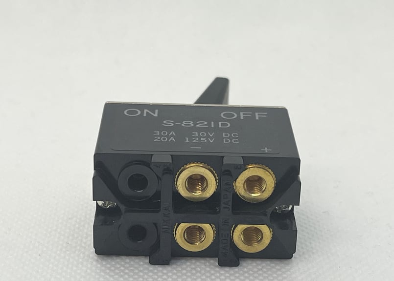 S-821D(NKKスイッチズ製) ｜トグルスイッチ | 双極単投 | 直流負荷専用
