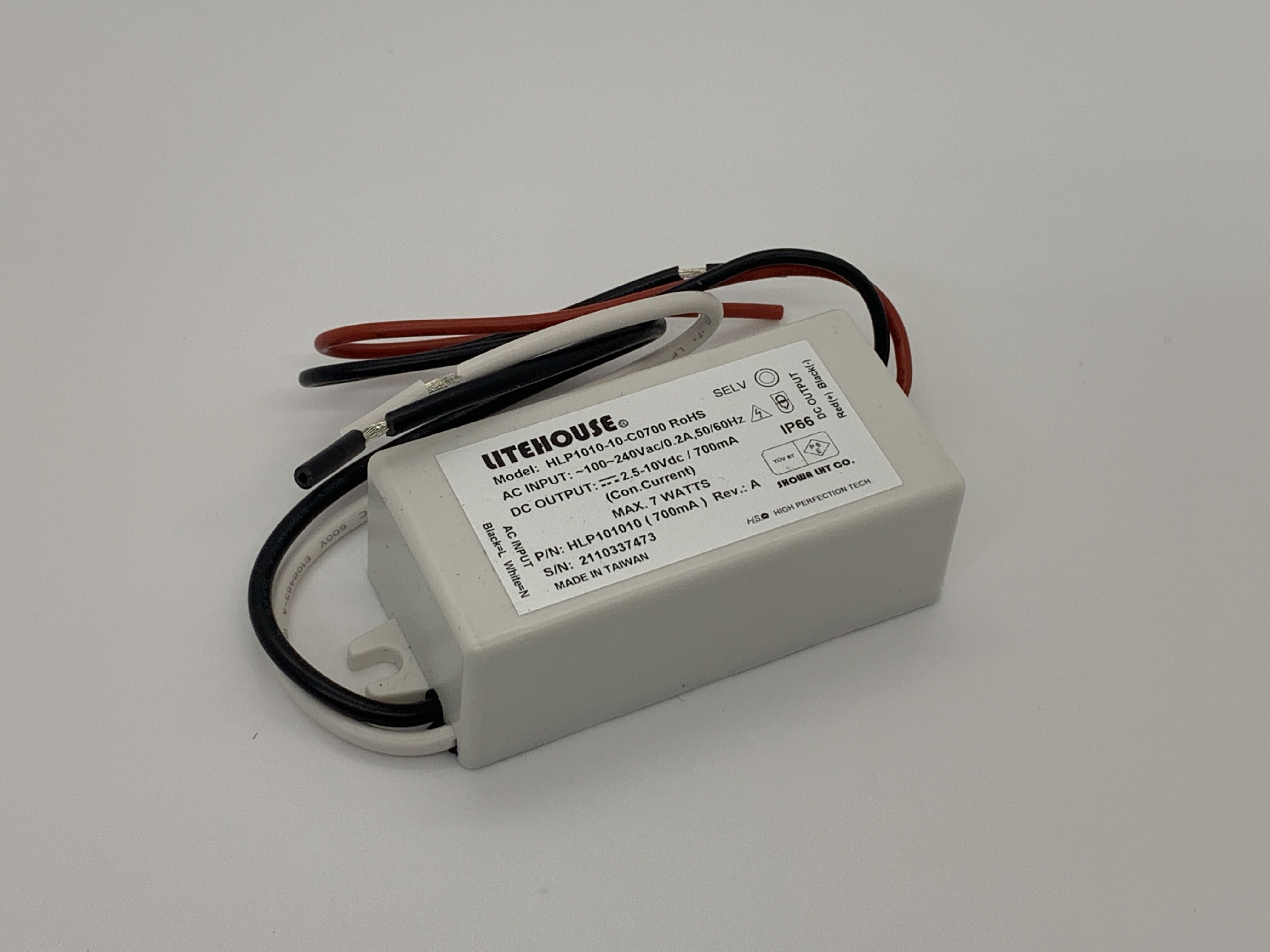 HLP1010-10-C0700(SHOWA LHT製)|ACDC LED電源|7W・定電流7 HLP1010-10-C0700(SHOWA LHT製)|ACDC LED電源|7W・定電流7