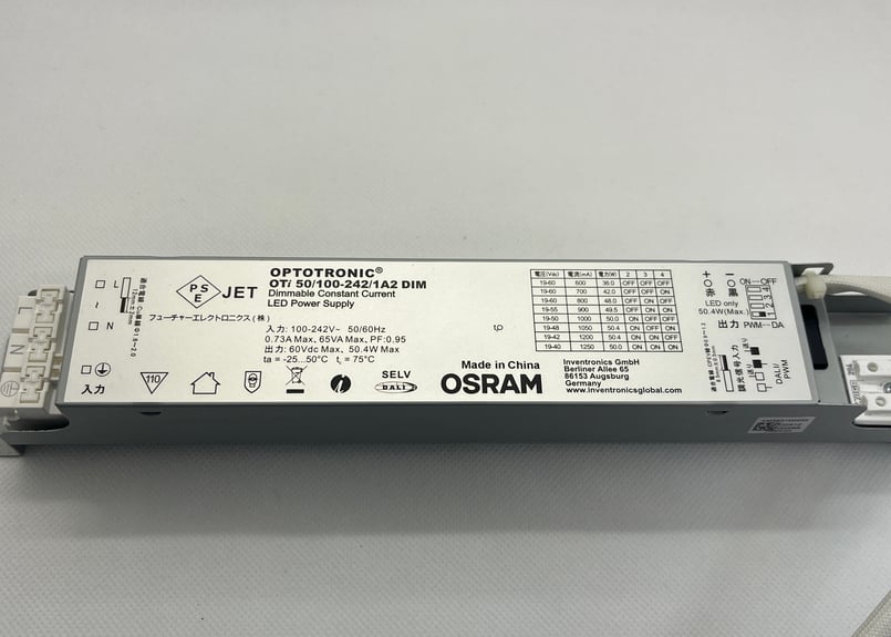 OTi50/100-242/1A2/DIM (OSRAM製) ｜ACDC電源｜50W｜定電流｜