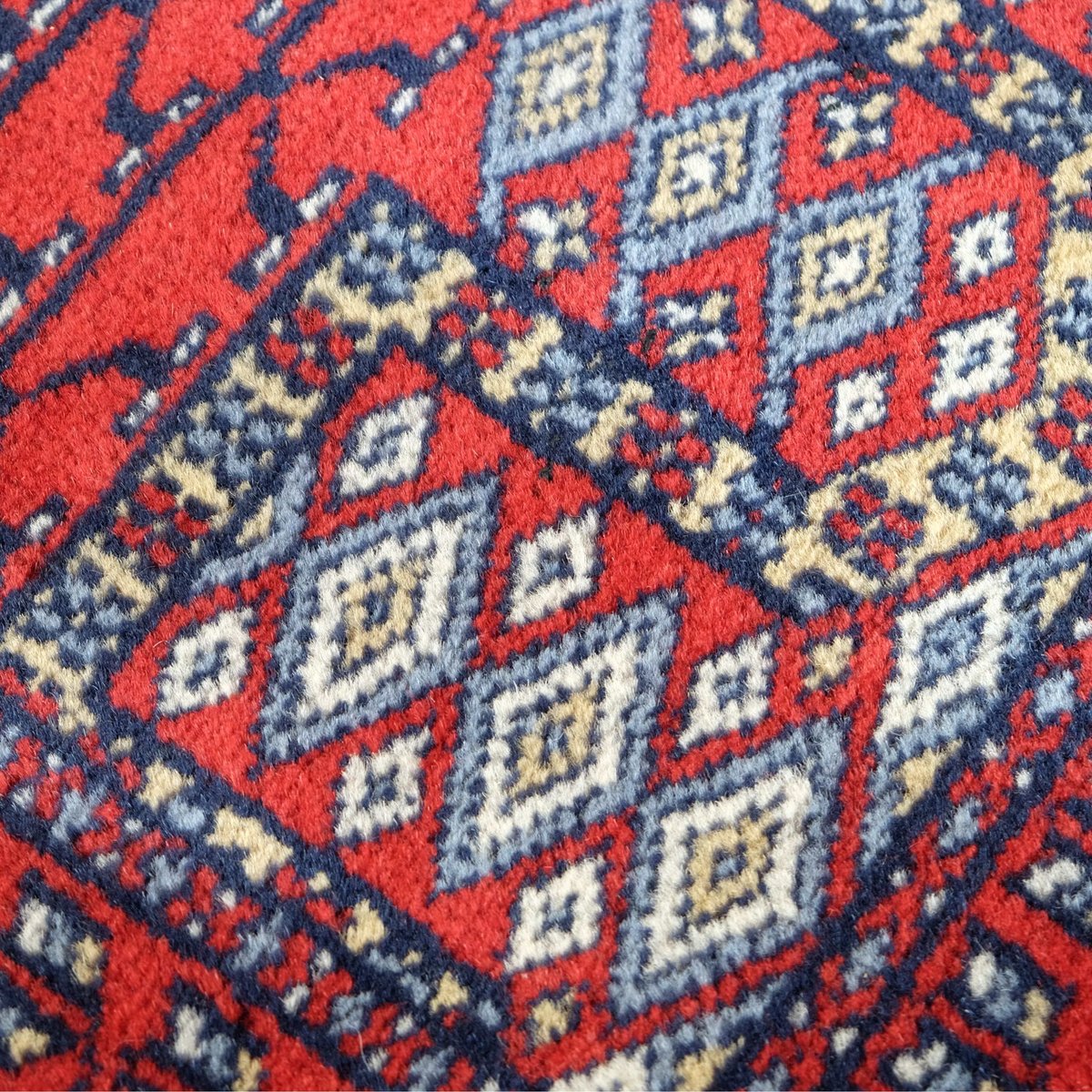 インド　カシミール　ウールラグ 大きめ インド カシミール ウールラグ 大きめ インド カシミール ウールラグ