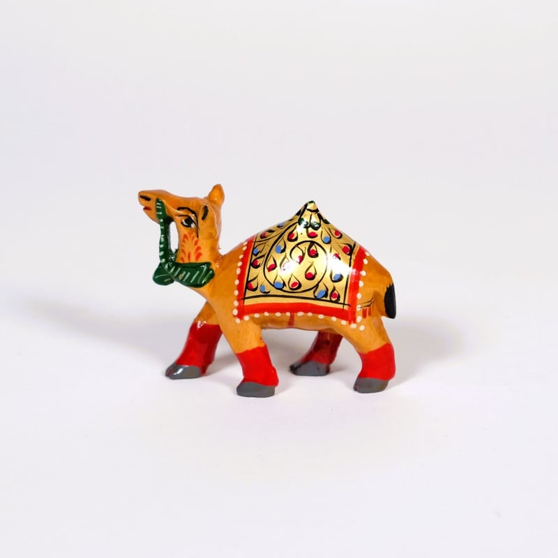 ラクダの置物 木製 インド | インド雑貨のお店 ｜ SILKIND（シルカ