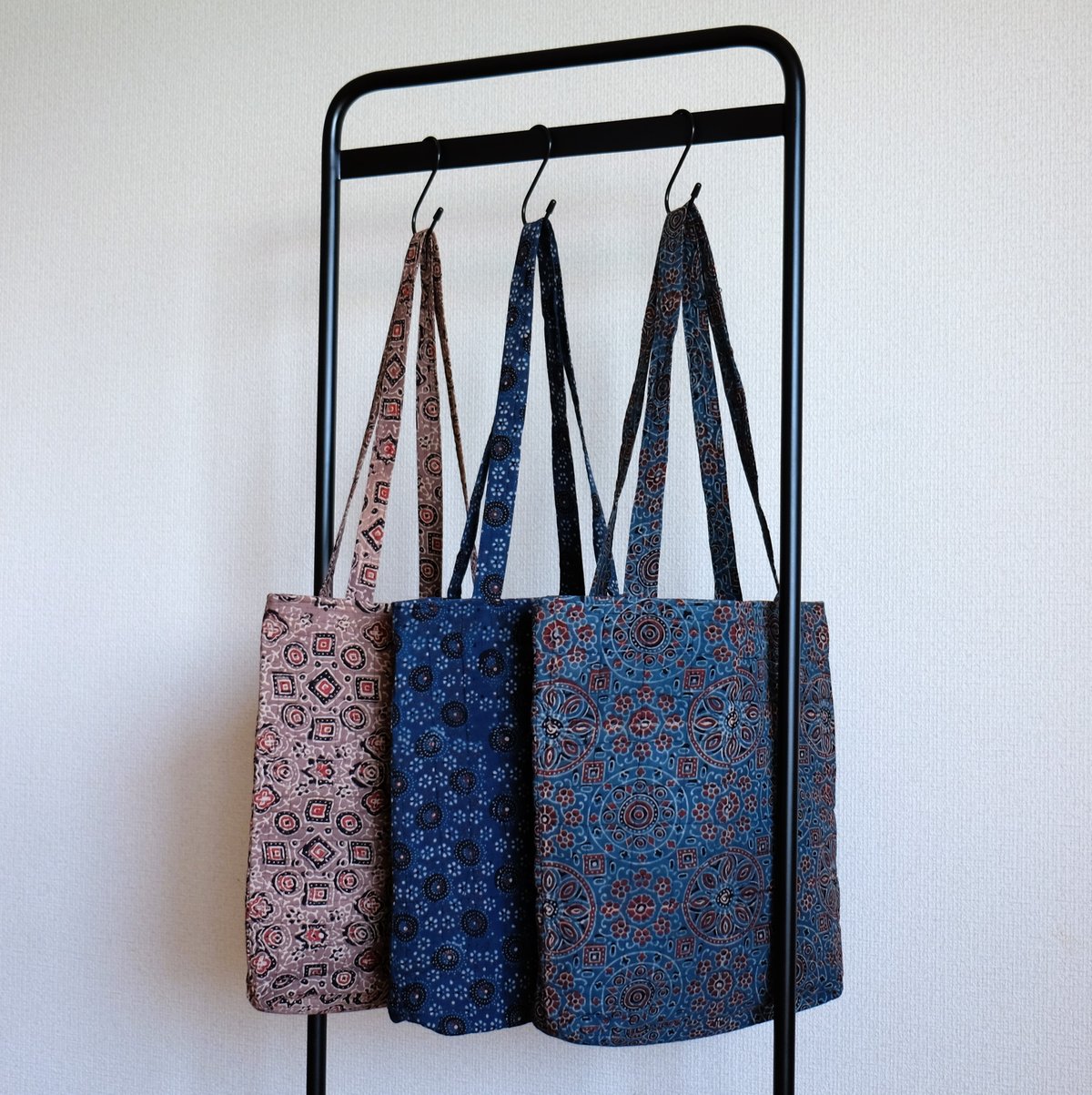 トートバッグ　dopタンバリン インディゴ トートバッグ dopタンバリン インディゴ トートバッグ dopタンバリン