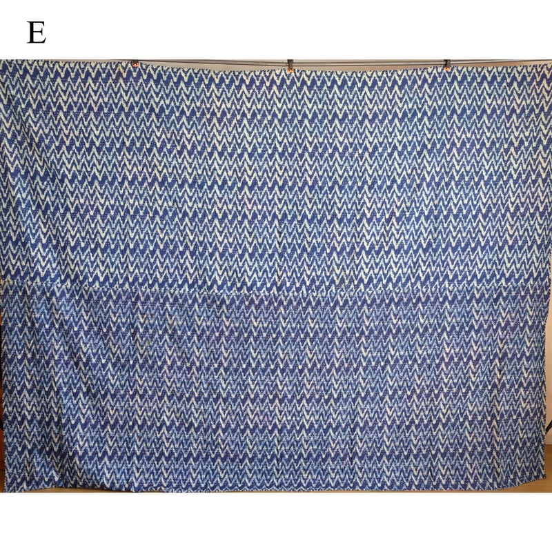 パッチワークジャケット　ブロックプリント　ハンドメイド　インド製【usaS】青 インド綿 グドリ パッチワーク 刺し子刺繍 ブロックプリント マルチ