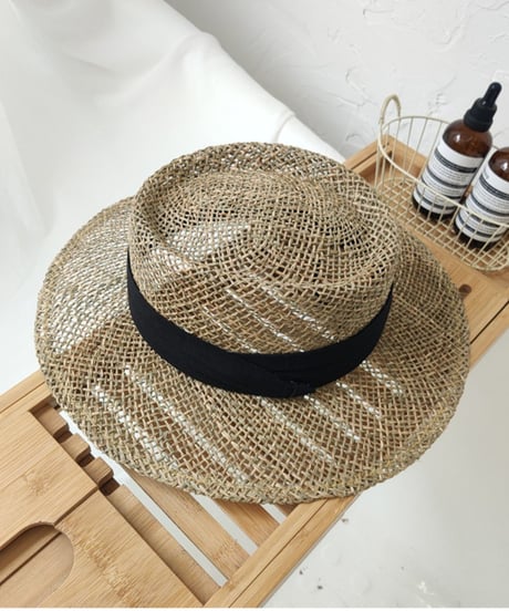 hand woven straw hat /4color　　IR1639