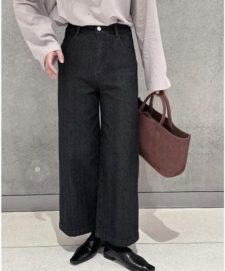 straight denim  pants　　IR1619