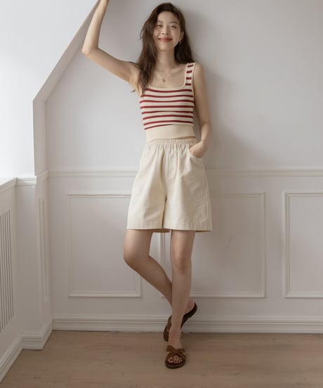 short striped camisole　　IR1346