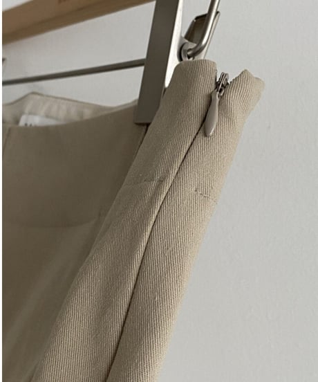 wide leg casual tuck pants /4color　　IR1604