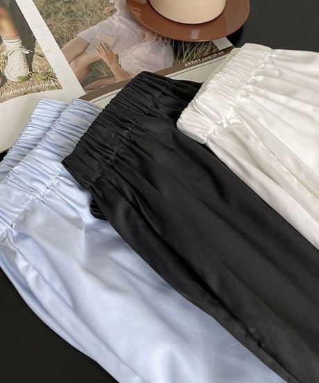 balloon curve  pants /3color　　IR1635