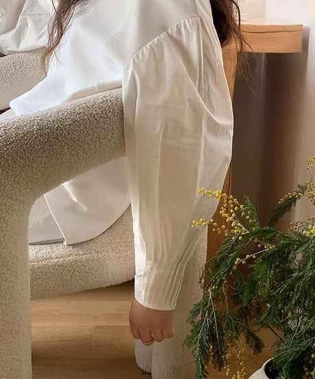 tucked sleeve pullover　　IR1658