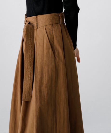 waist ribbon skirt pants　　IR1467