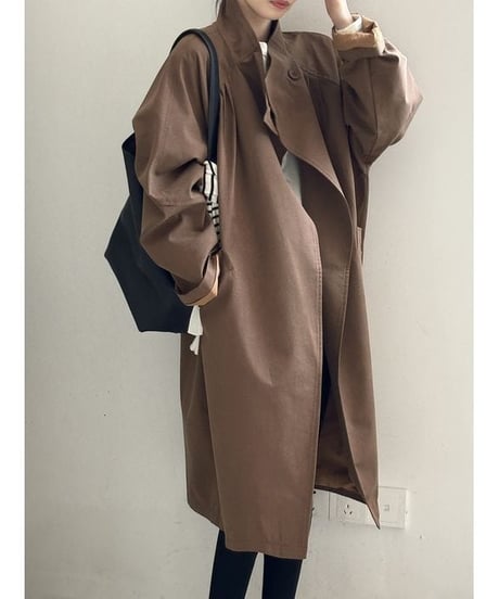 big silhouette coat　　IR1512